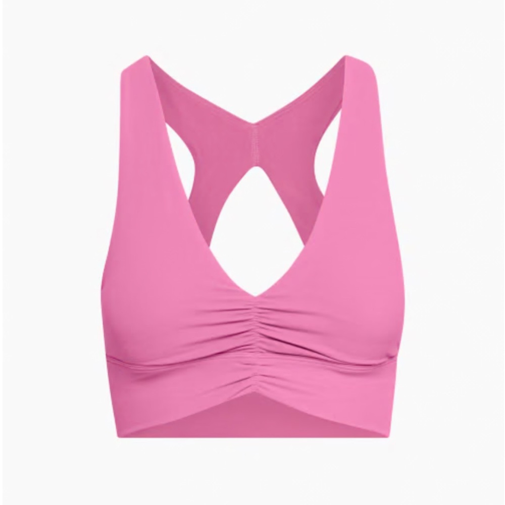 Aritzia Pink Sports Bra